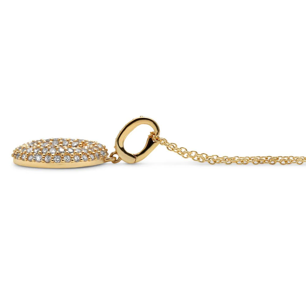 Initial "D" Diamond Pendant - Image 3